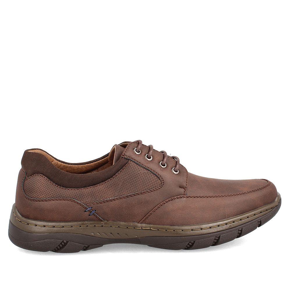 Zapato Hombre Bata Comfit Gardel Café Oscuro-0