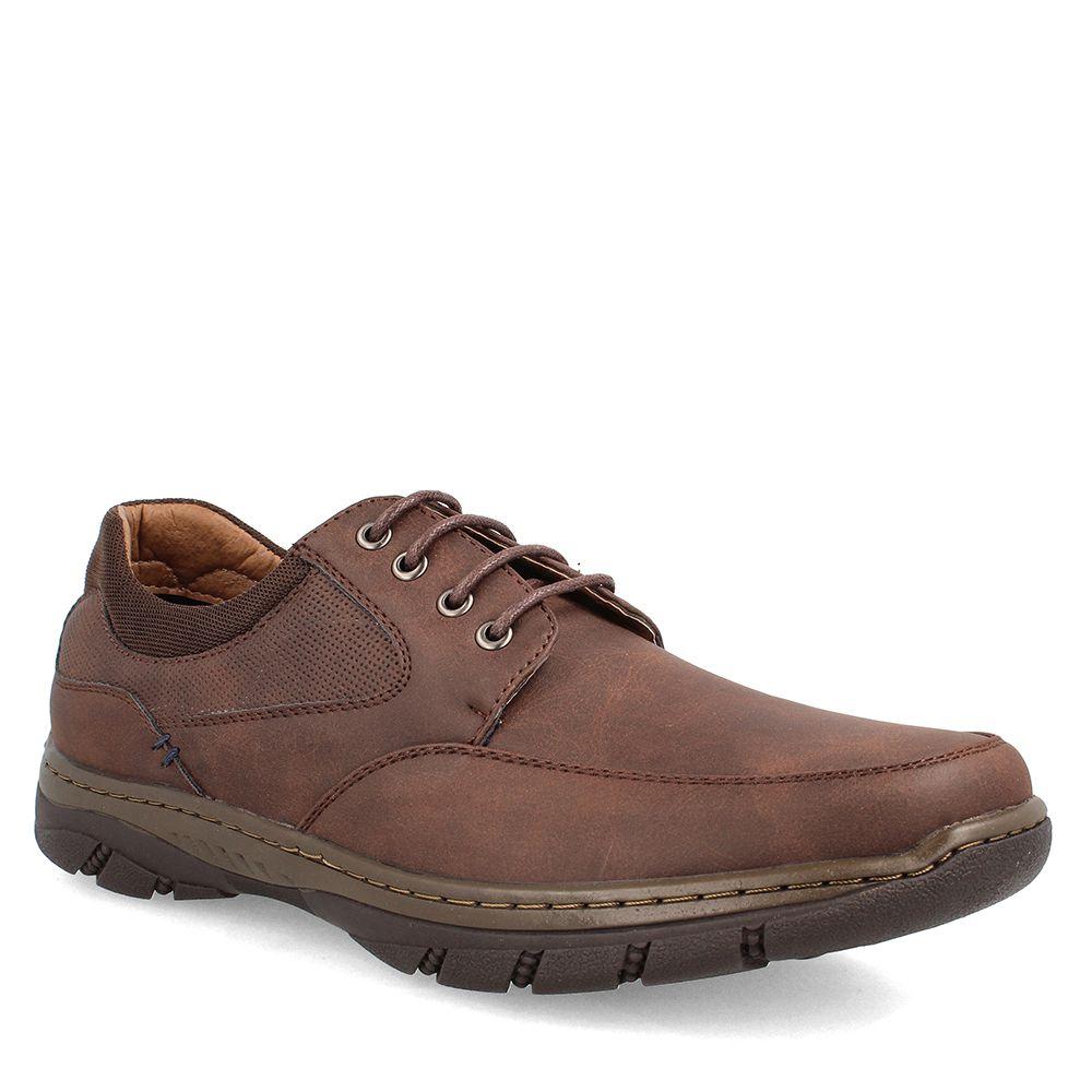 Zapato Hombre Bata Comfit Gardel Café Oscuro-1