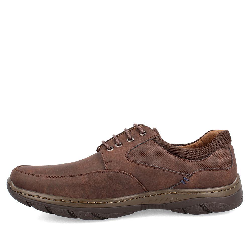 Zapato Hombre Bata Comfit Gardel Café Oscuro-4