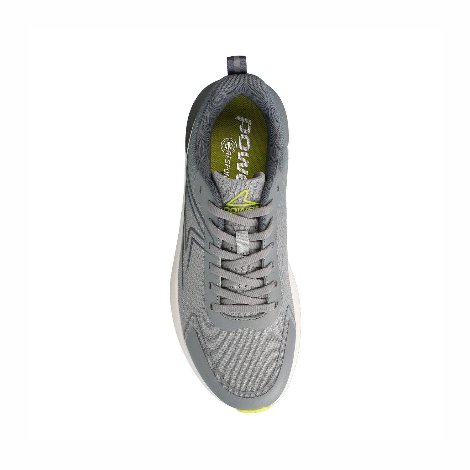 Zapatilla Hombre Power Duofoam Max 500 Delux Gris - Verde-3