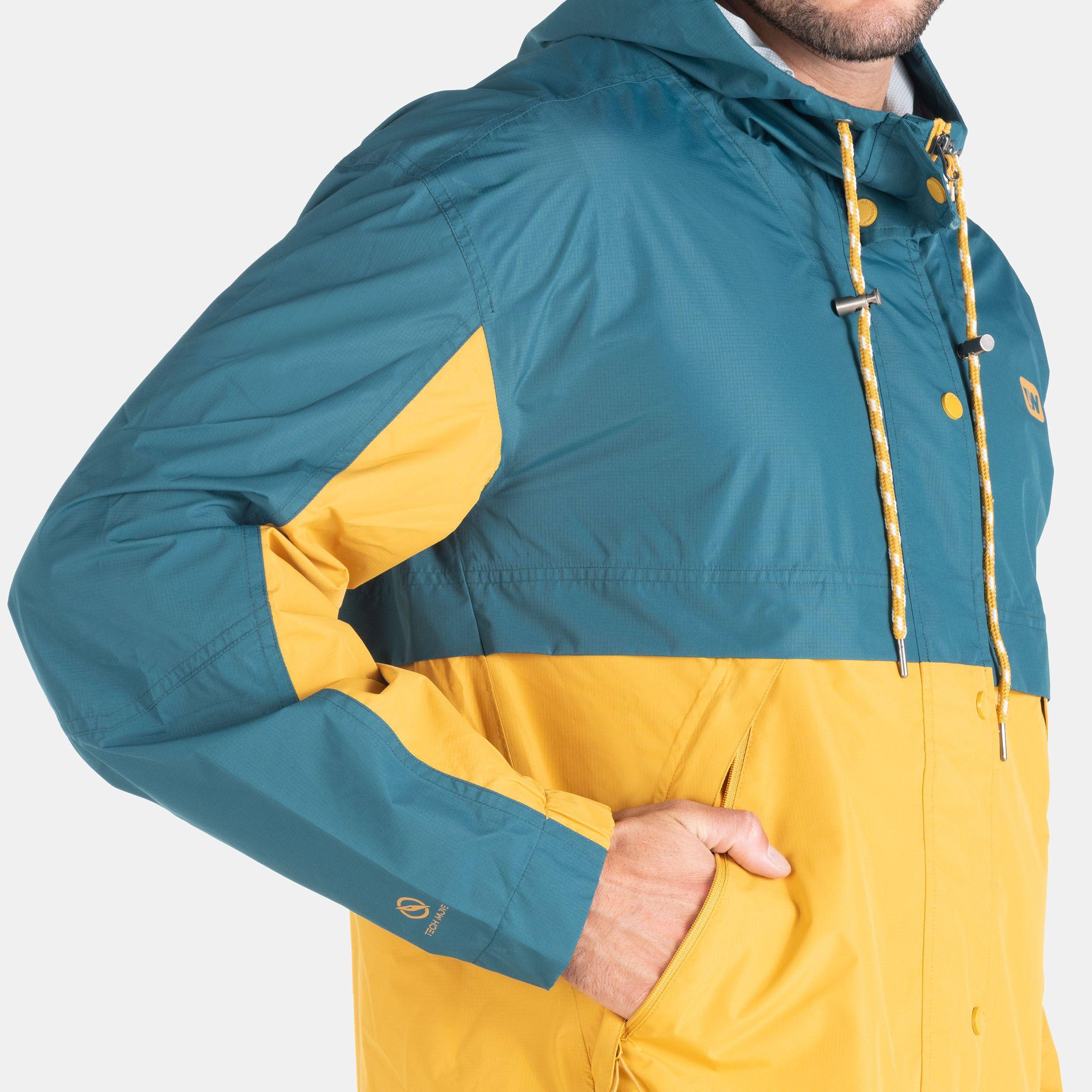 Chaqueta Hombre Weinbrenner Etna Azul Verdoso / Mostaza-2