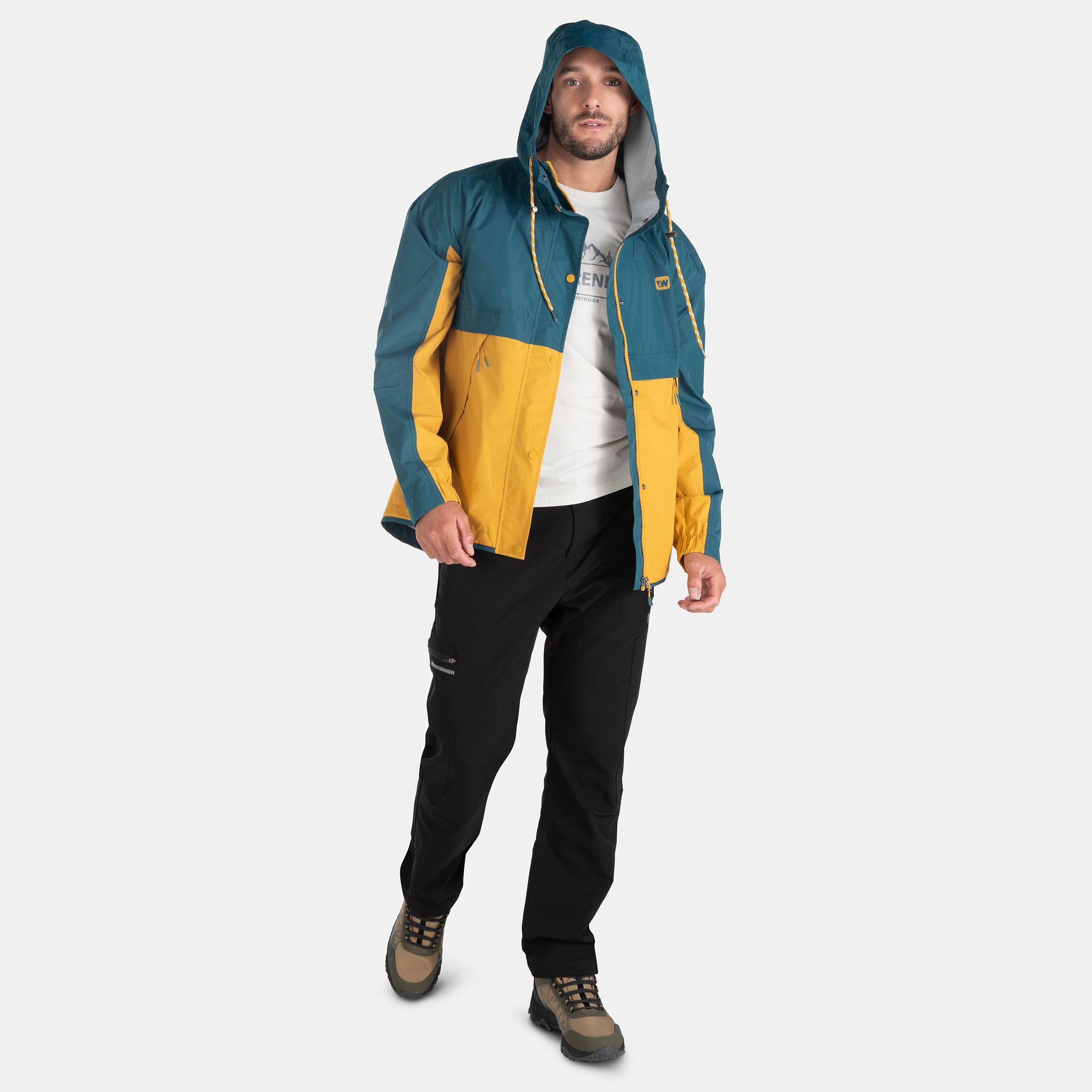 Chaqueta Hombre Weinbrenner Etna Azul Verdoso / Mostaza-3