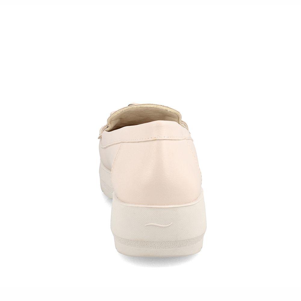 Mocasin Mujer Bata Mara Blanco-2