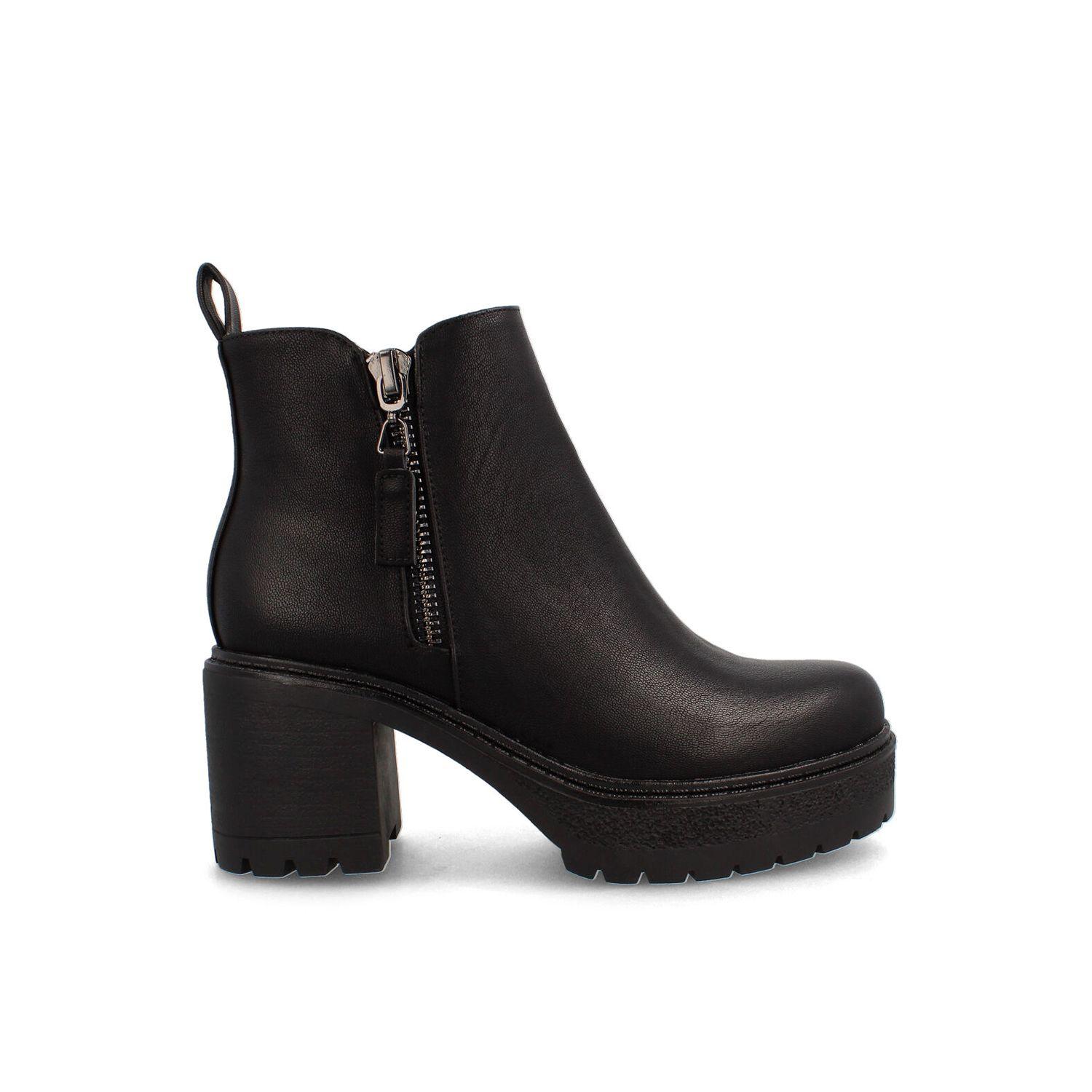 Botín Mujer Bata Love Negro-0