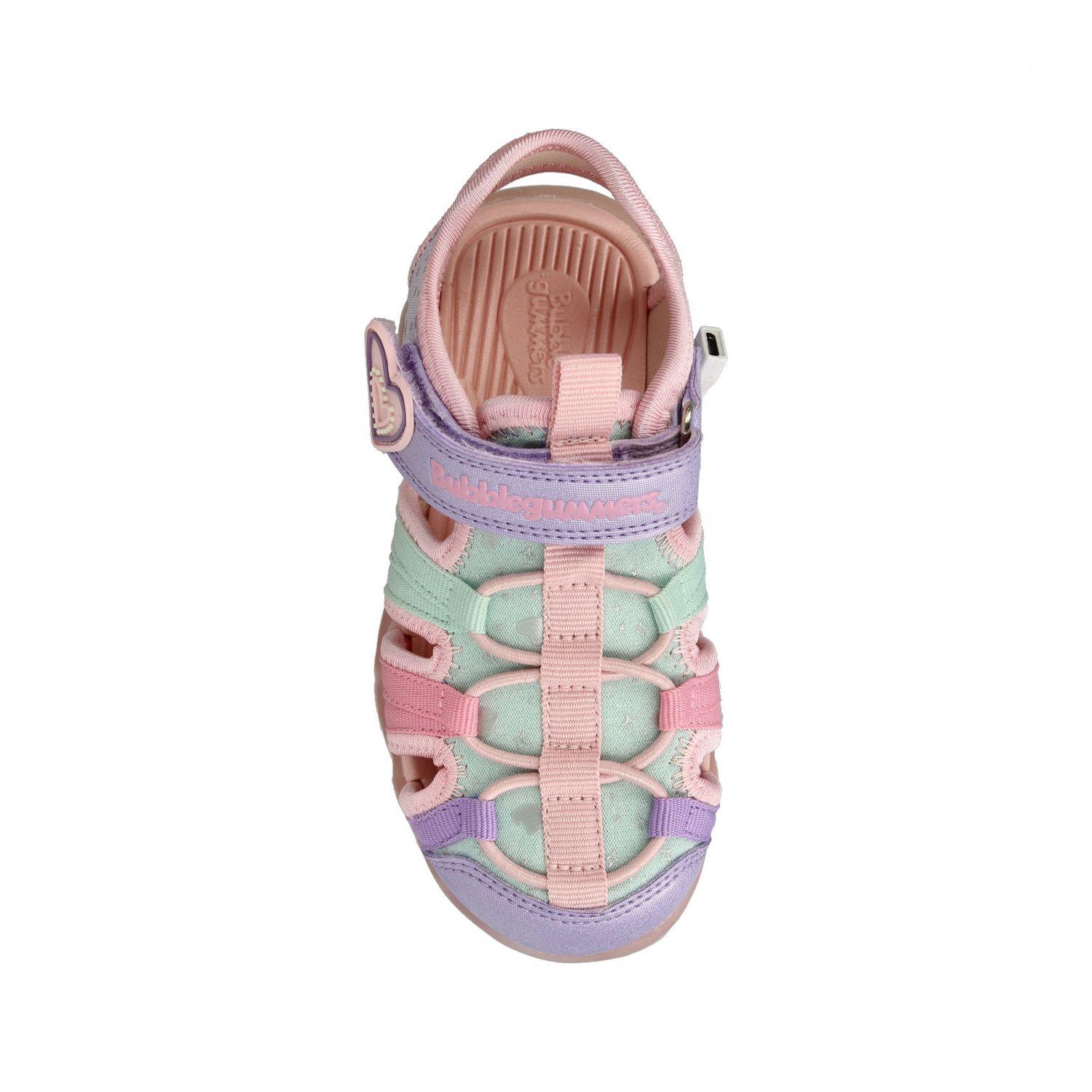 Sandalia  Niña Bubblegummers Unai Rosa - Lila-3