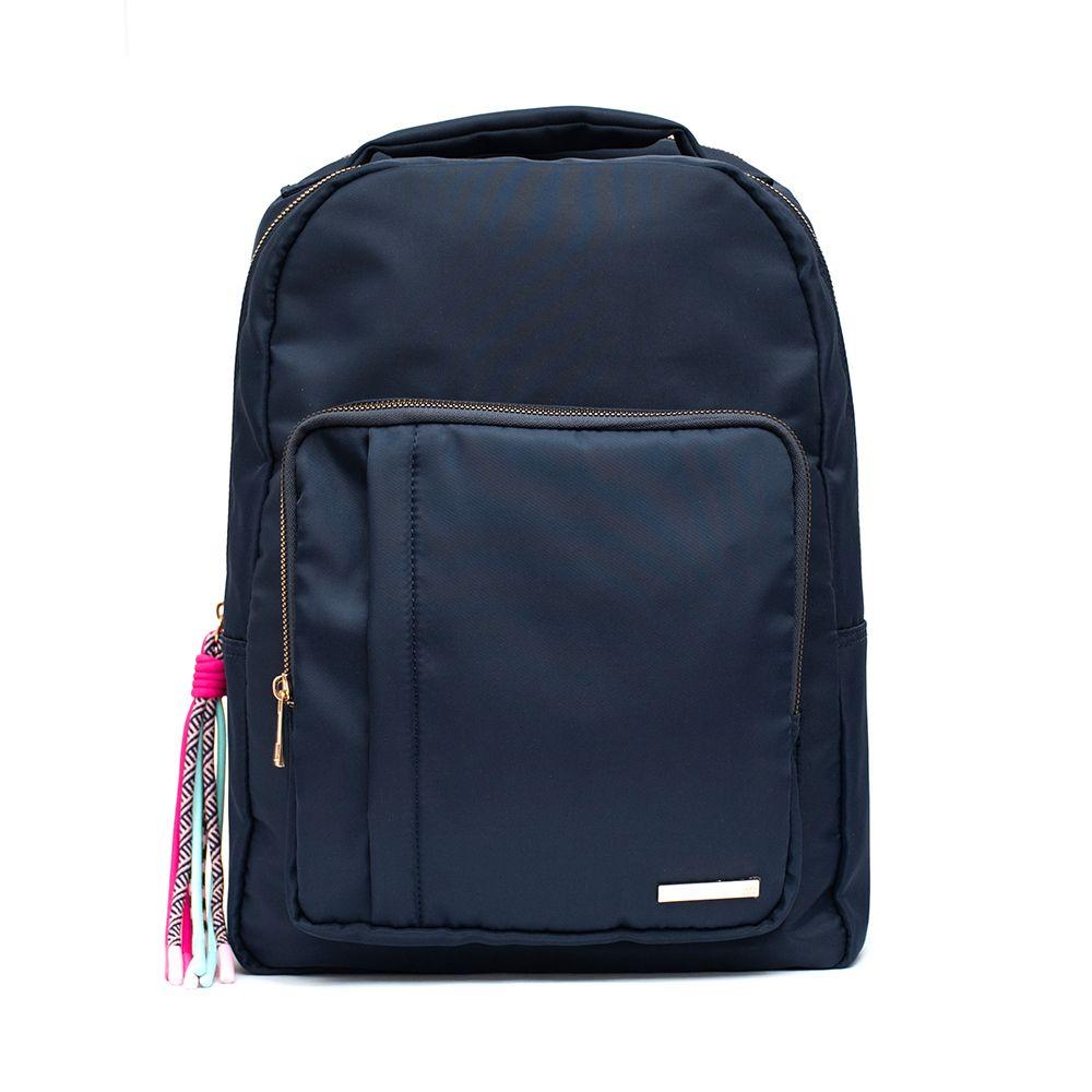 Mochila Mujer Bata User Azul Marino-0