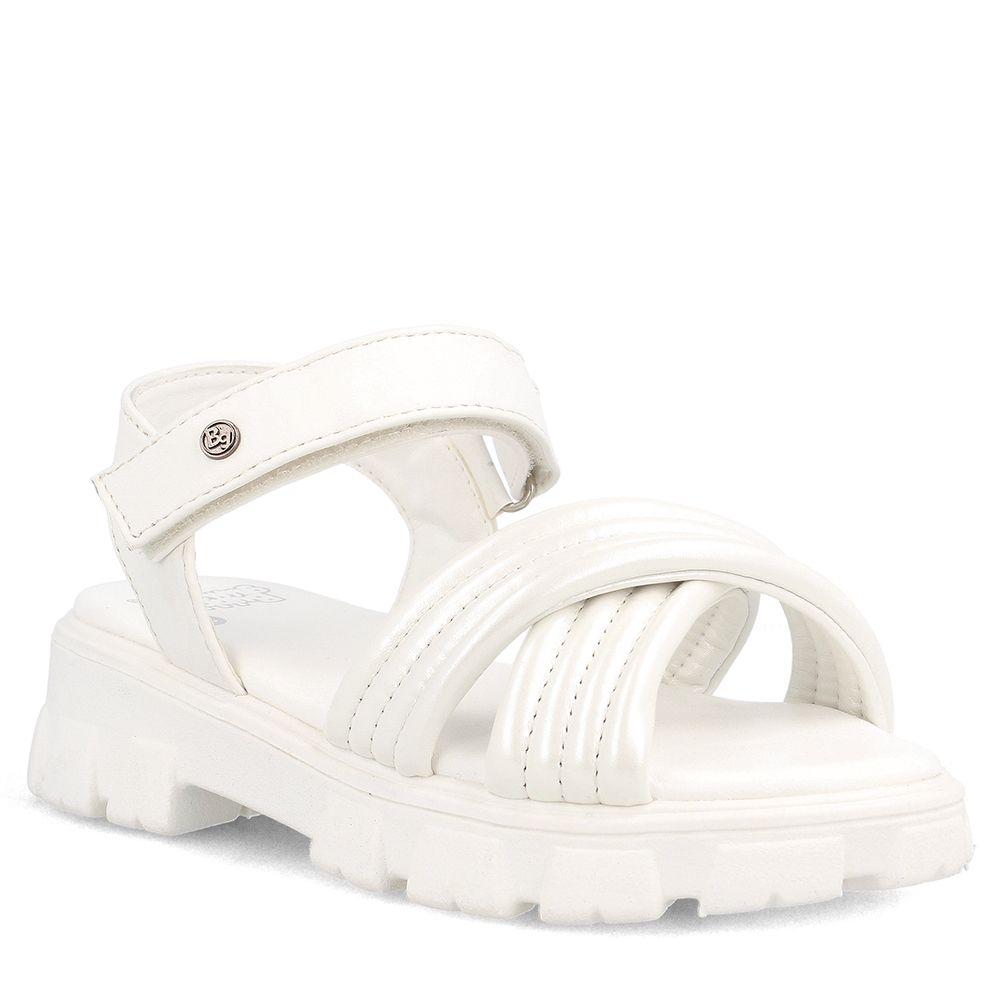 SANDALIA NIÑA BUBBLEGUMMERS BANKY BLANCO 34-38-0