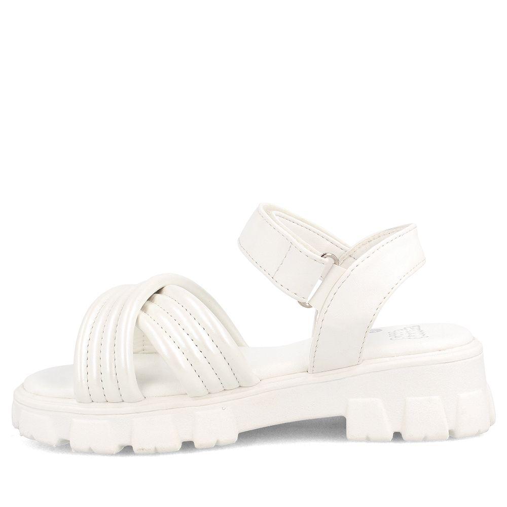 SANDALIA NIÑA BUBBLEGUMMERS BANKY BLANCO 34-38-1