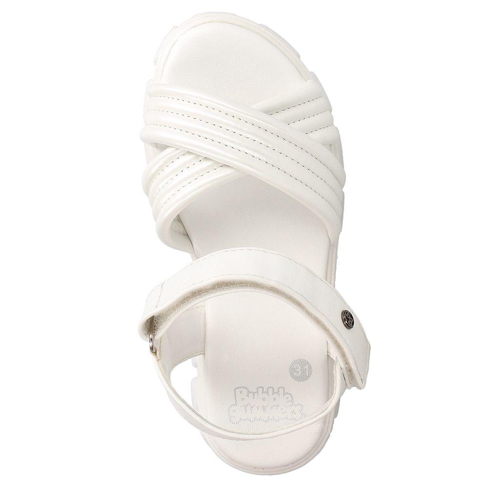 SANDALIA NIÑA BUBBLEGUMMERS BANKY BLANCO 34-38-5