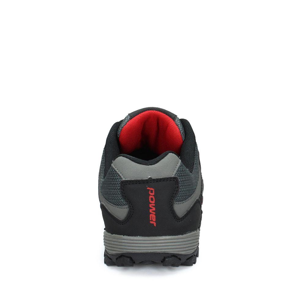 ZAPATILLA NIÑO POWER TREK TOR GRIS-3