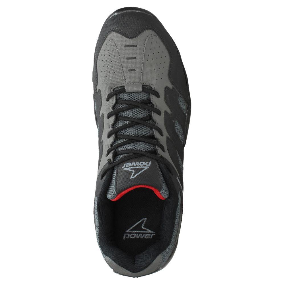 ZAPATILLA NIÑO POWER TREK TOR GRIS-5