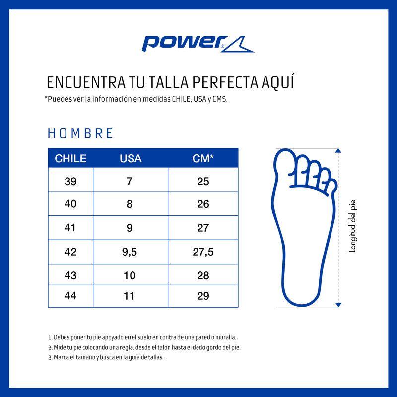 ZAPATILLA NIÑO POWER TREK TOR GRIS-7