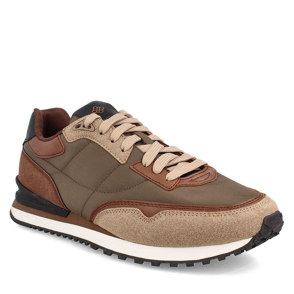 Zapatilla Hombre Bata Red Label Carter Café Oscuro-1