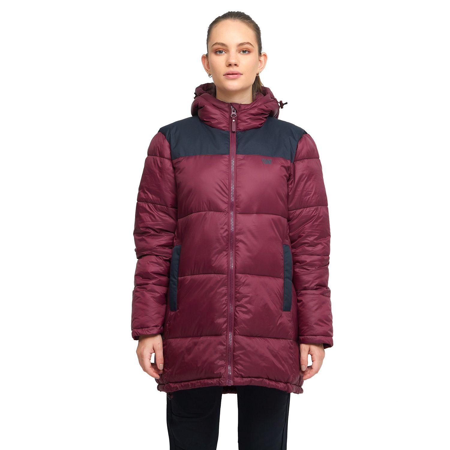 PARKA MUJER WEINBRENNER PORTLAND VINO - NEGRO-0