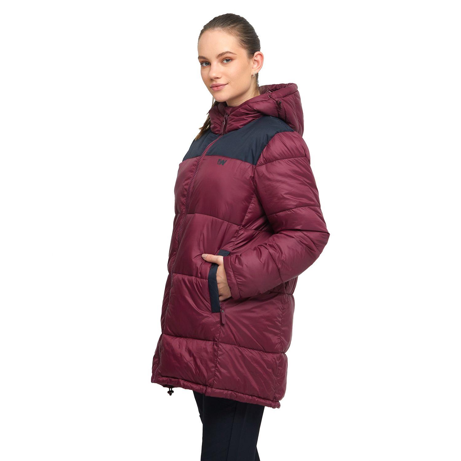 PARKA MUJER WEINBRENNER PORTLAND VINO - NEGRO-2