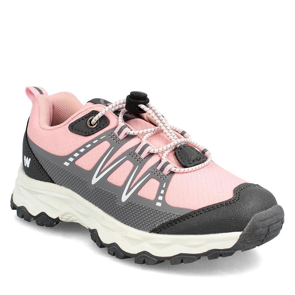 Zapatilla Niña Weinbrenner Cerro Gris-Rosado-1