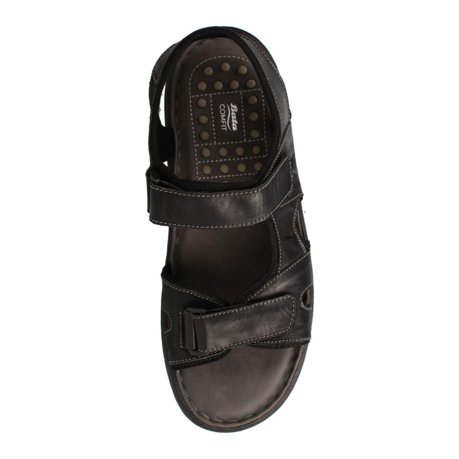 Sandalia Hombre Bata Chot Negro-3