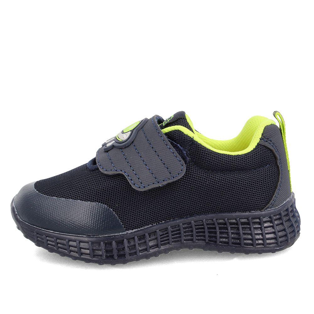 Zapatilla Niño Luces Bubblegummers Solaris Azul Marino-1