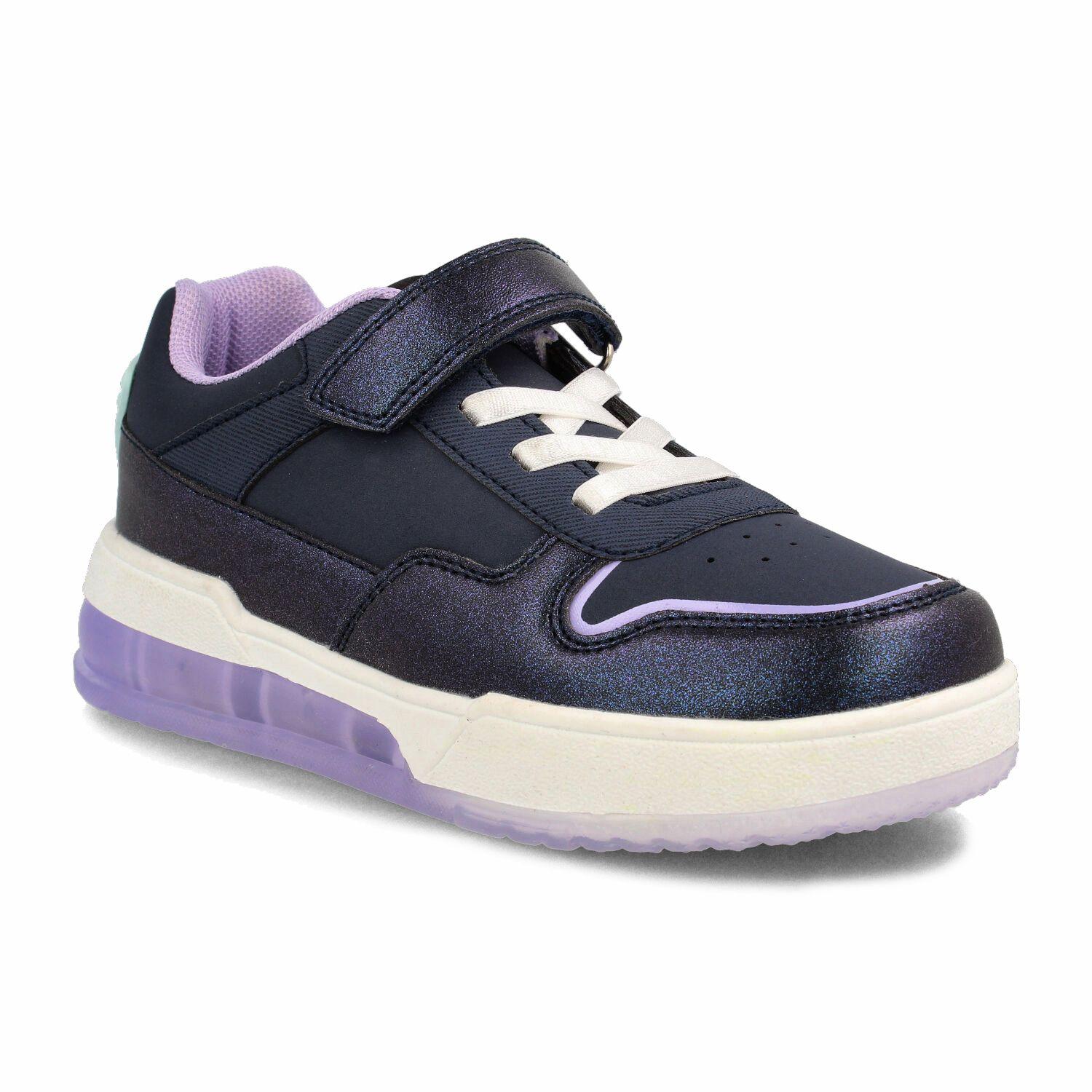 Zapatilla Niña Bubblegummers Dabble Azul Marino - Lila-1