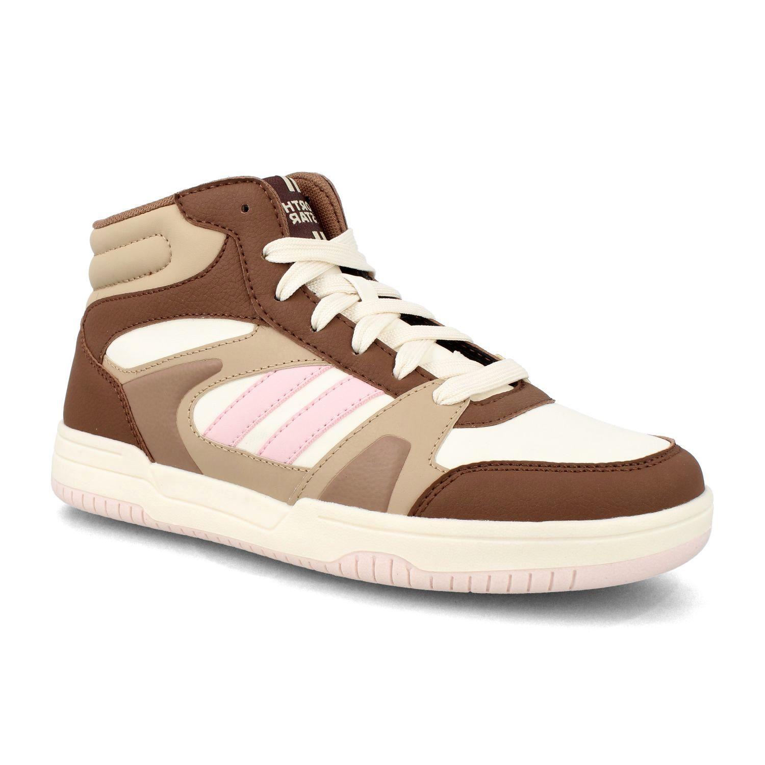 Zapatilla Mujer North Star Hem Café-1