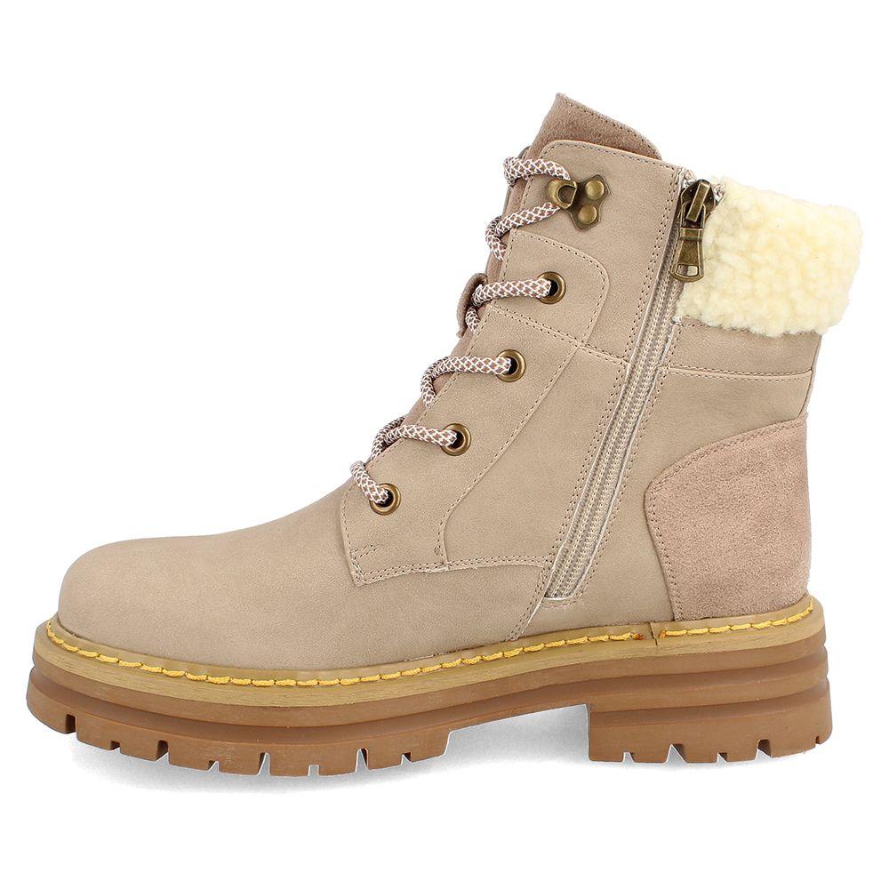 BOTÍN CASUAL MUJER BATA RED LABEL XTI BEIGE-1