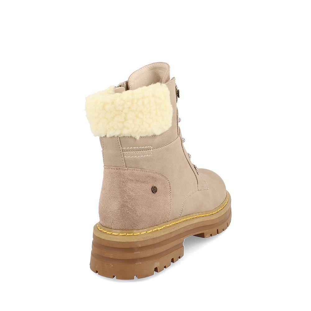 BOTÍN CASUAL MUJER BATA RED LABEL XTI BEIGE-3