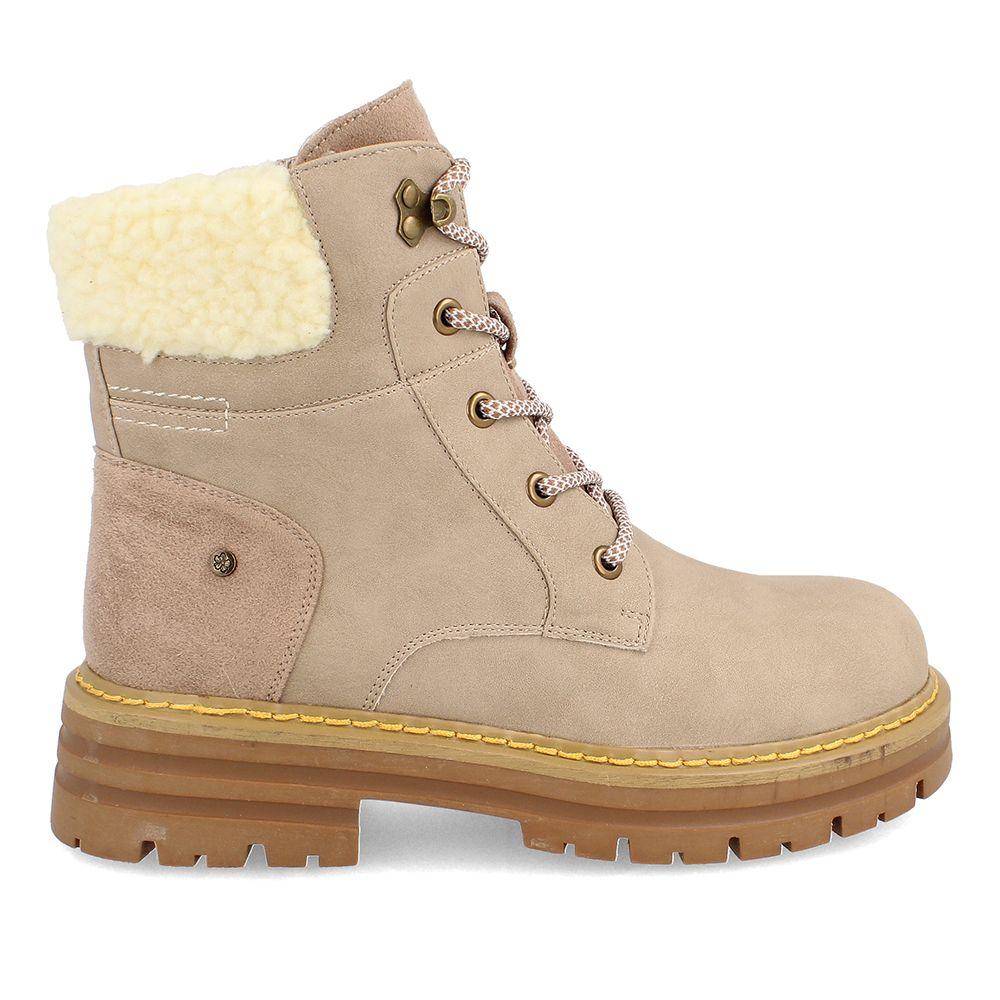 BOTÍN CASUAL MUJER BATA RED LABEL XTI BEIGE-4