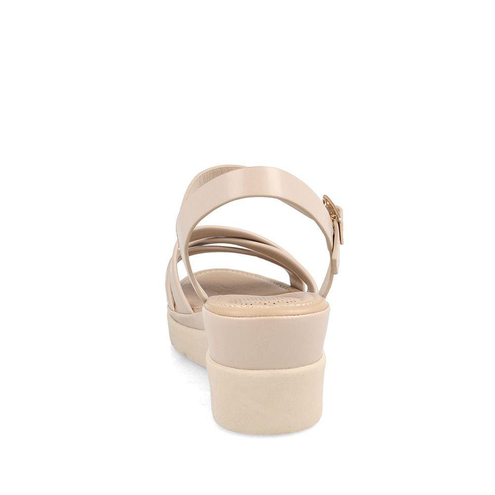 SANDALIA MUJER BATA COMFIT CIARNSA CREMA-2