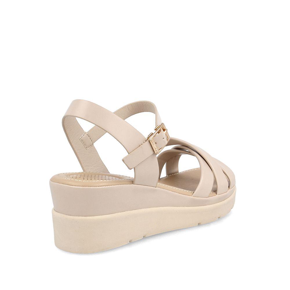SANDALIA MUJER BATA COMFIT CIARNSA CREMA-3