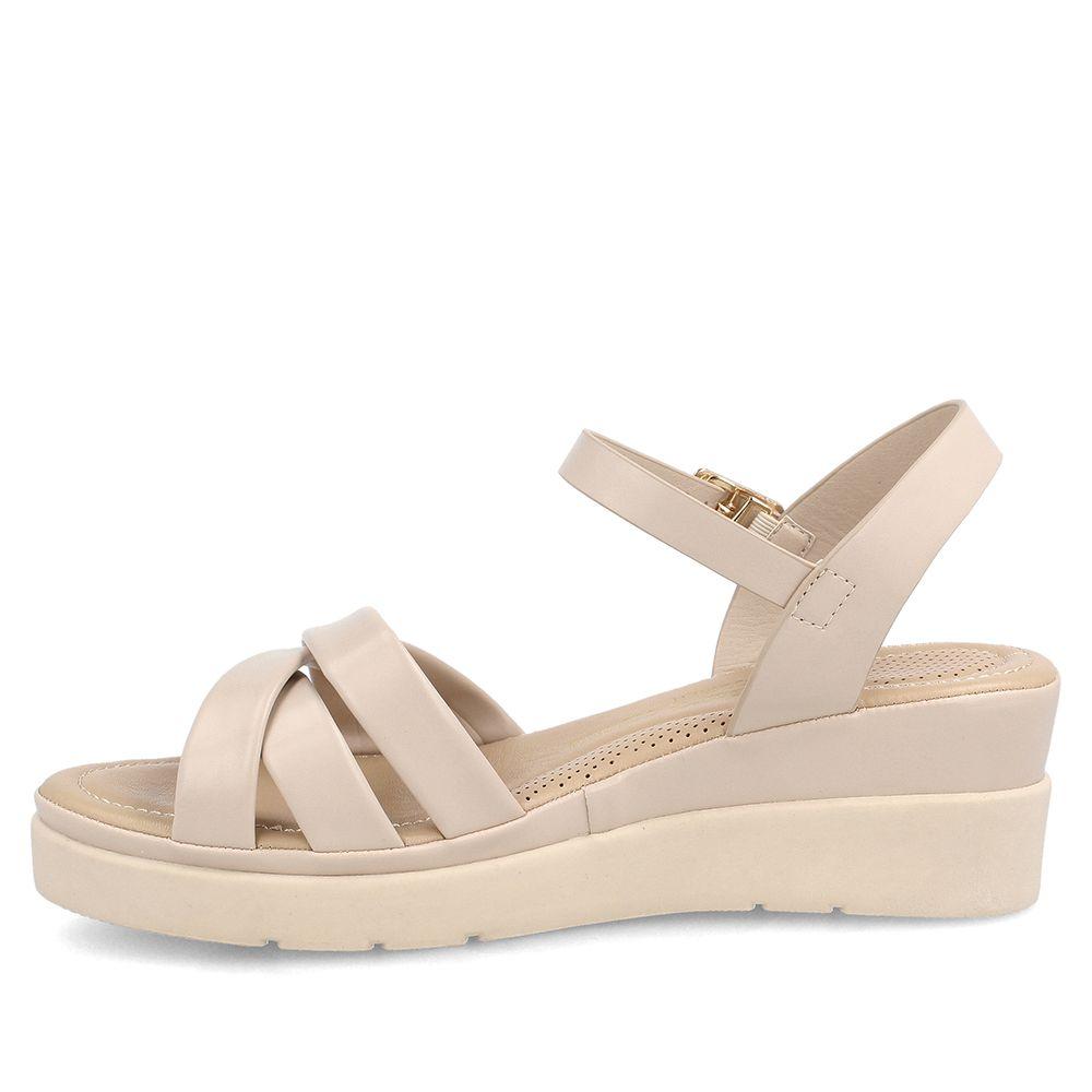 SANDALIA MUJER BATA COMFIT CIARNSA CREMA-4