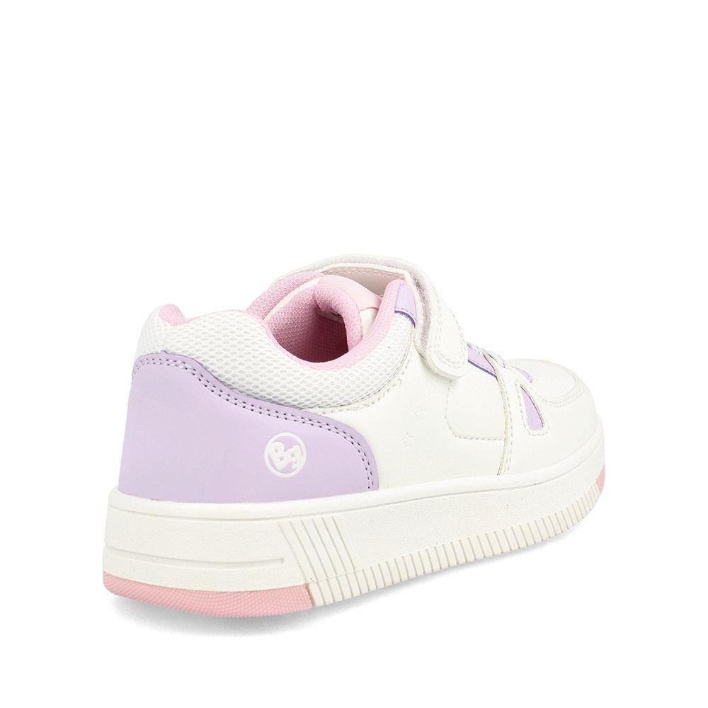 ZAPATILLA NIÑA BUBBLEGUMMERS ARNIE BLANCO LILA 30-33-3