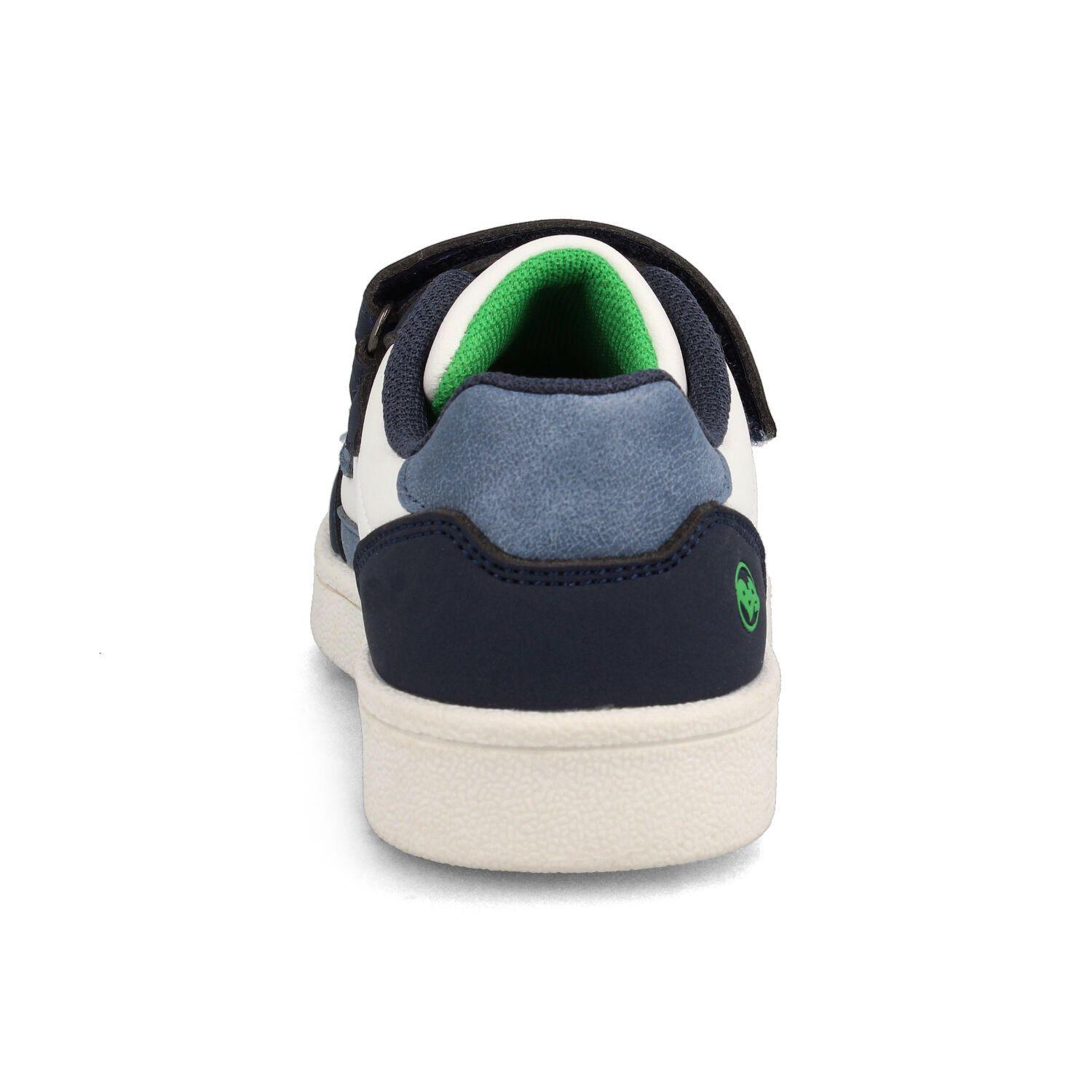 Zapatilla Niño Bubblegummers Clavel Blanco - Azul Marino-2