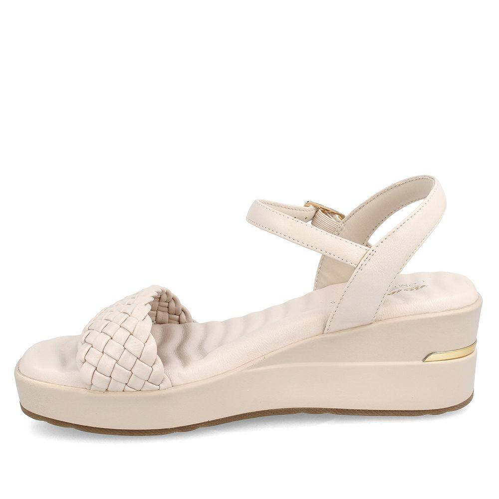Sandalia Mujer Bata Mina Blanco-1