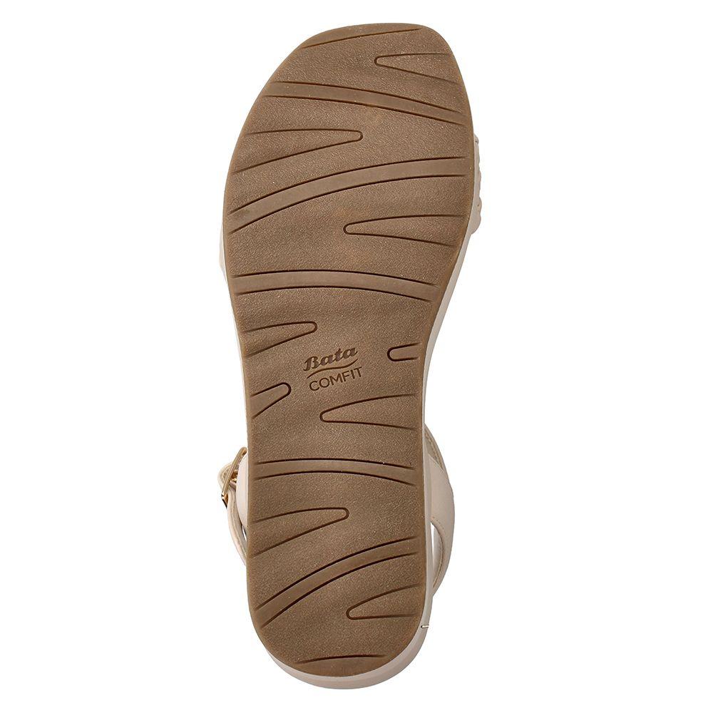 Sandalia Mujer Bata Mina Blanco-6