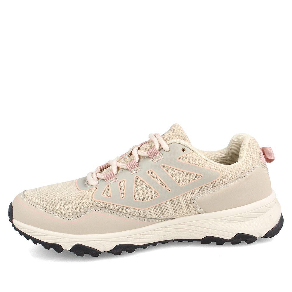Zapatilla Mujer Weinbrenner Magma Beige-Rosado-4