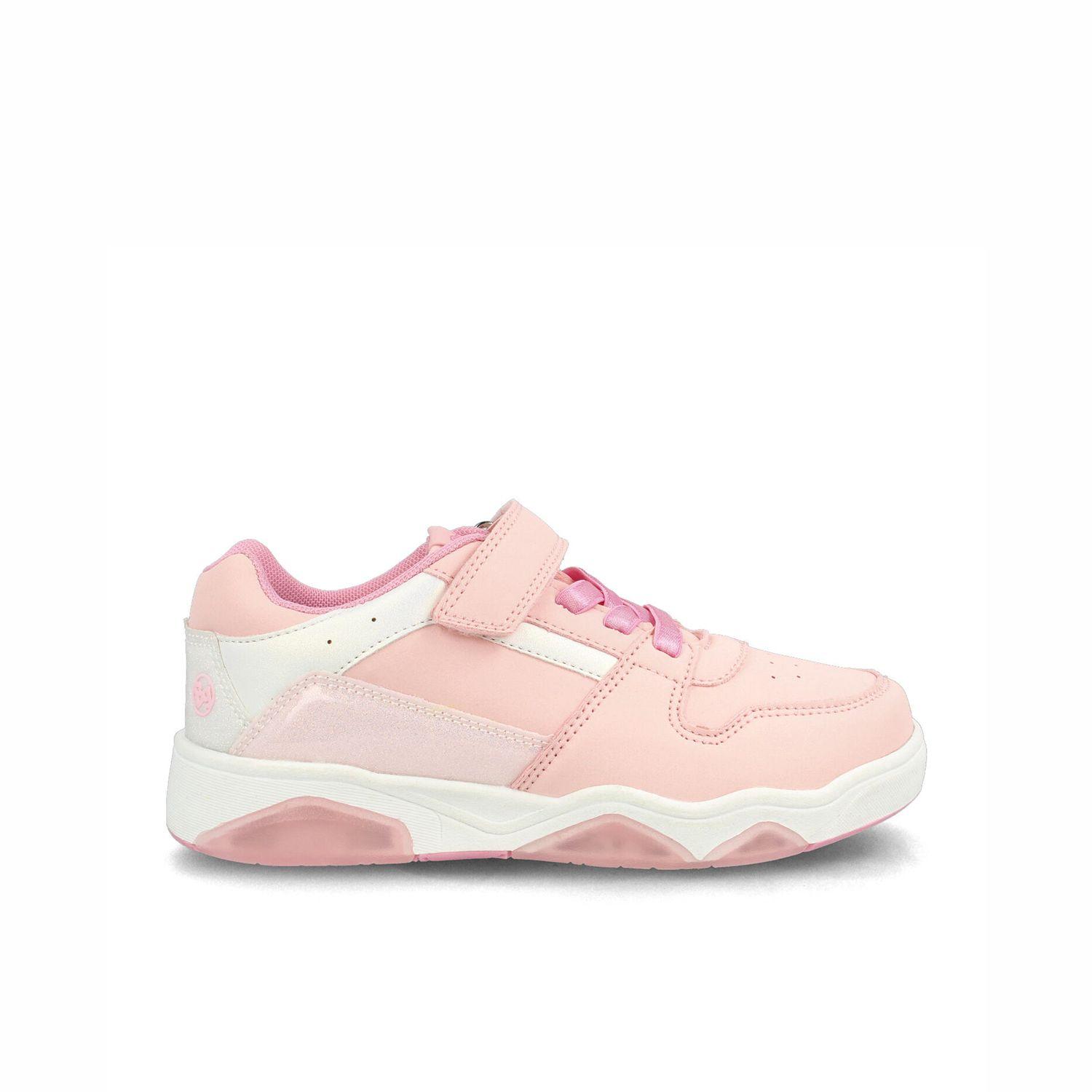 Zapatilla Niña Bubblegummers Drew Rosa - Blanco-0