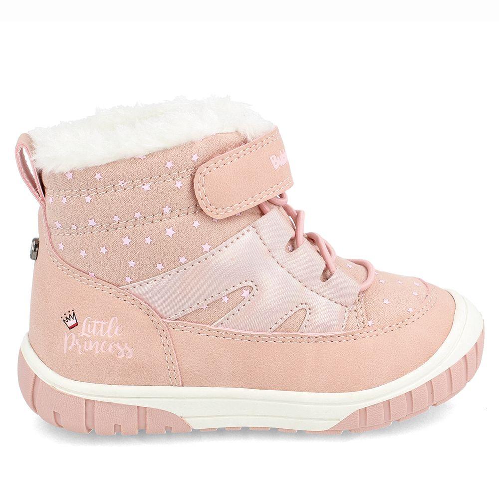 BOTÍN NIÑA BUBBLEGUMMERS STANLEY ROSADO PALIDO 26-29-0