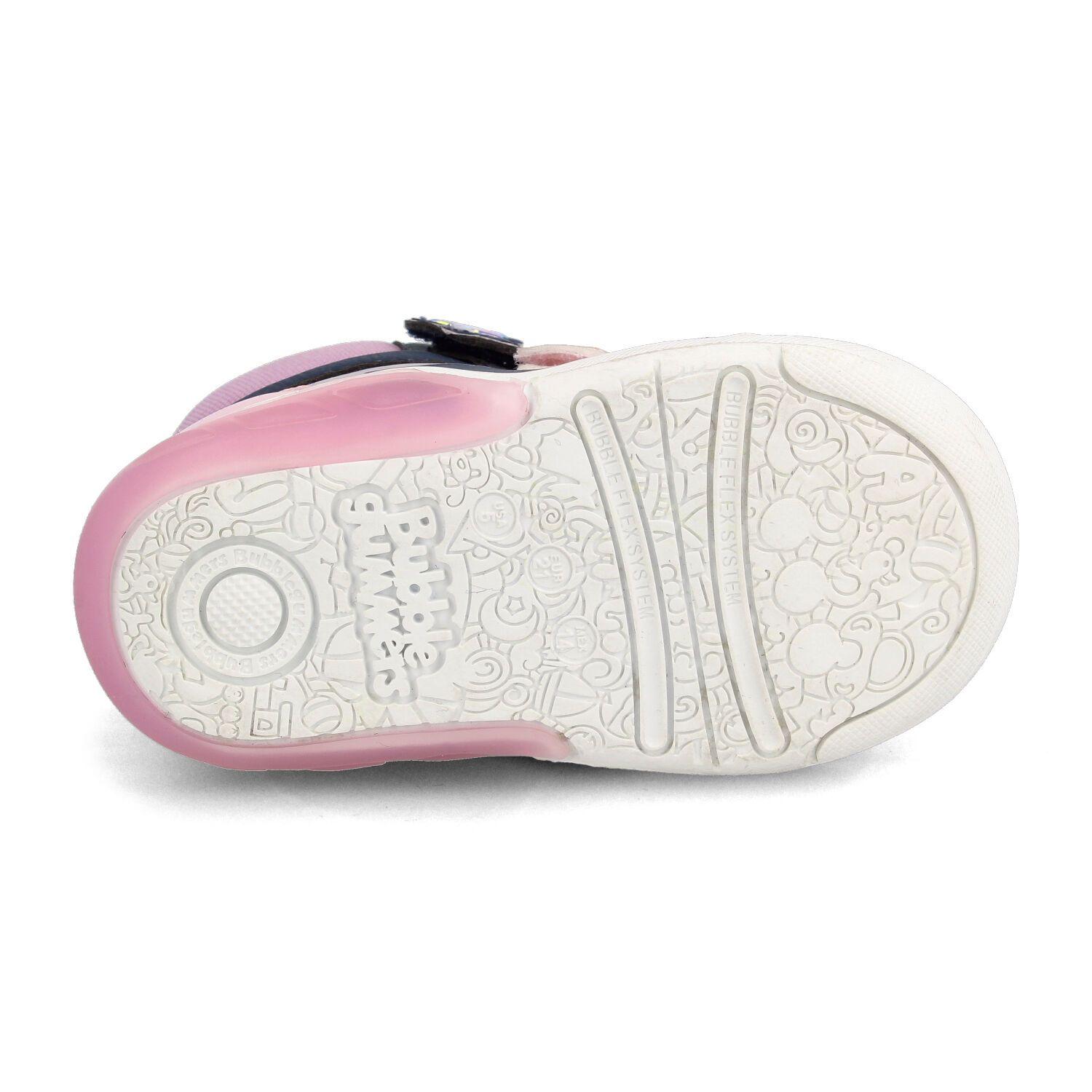 Botín Niña Bubblegummers Tokio Azul-Rosado-4