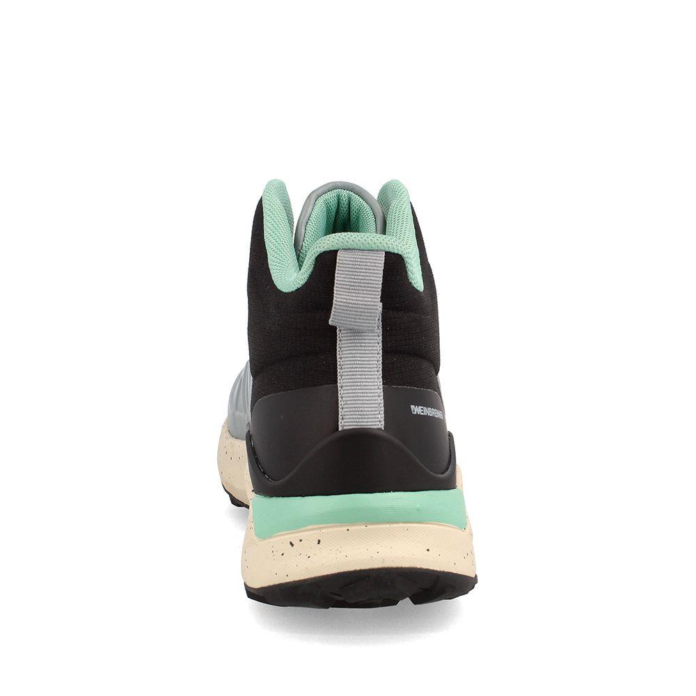 Botín Mujer Weinbrenner Wancai Centennial Hi Gris - Negro-2