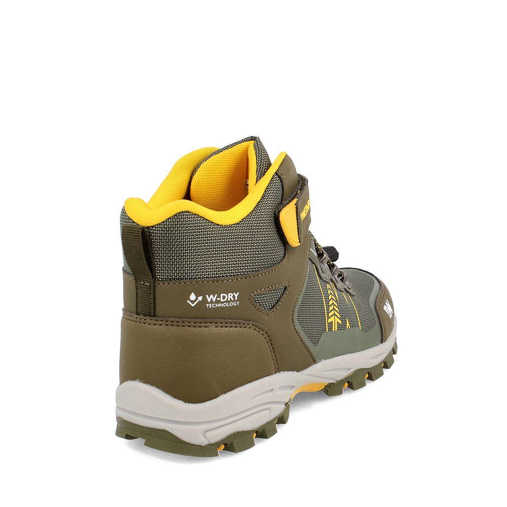 BOTÍN NIÑO WEINBRENNER SHERPI VERDE MILITAR OSCURO 34-38-3