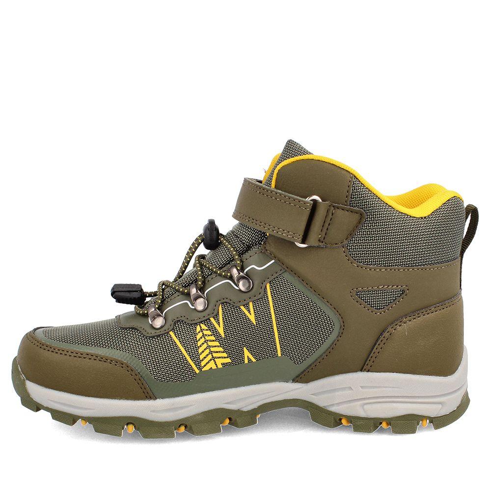 BOTÍN NIÑO WEINBRENNER SHERPI VERDE MILITAR OSCURO 34-38-4