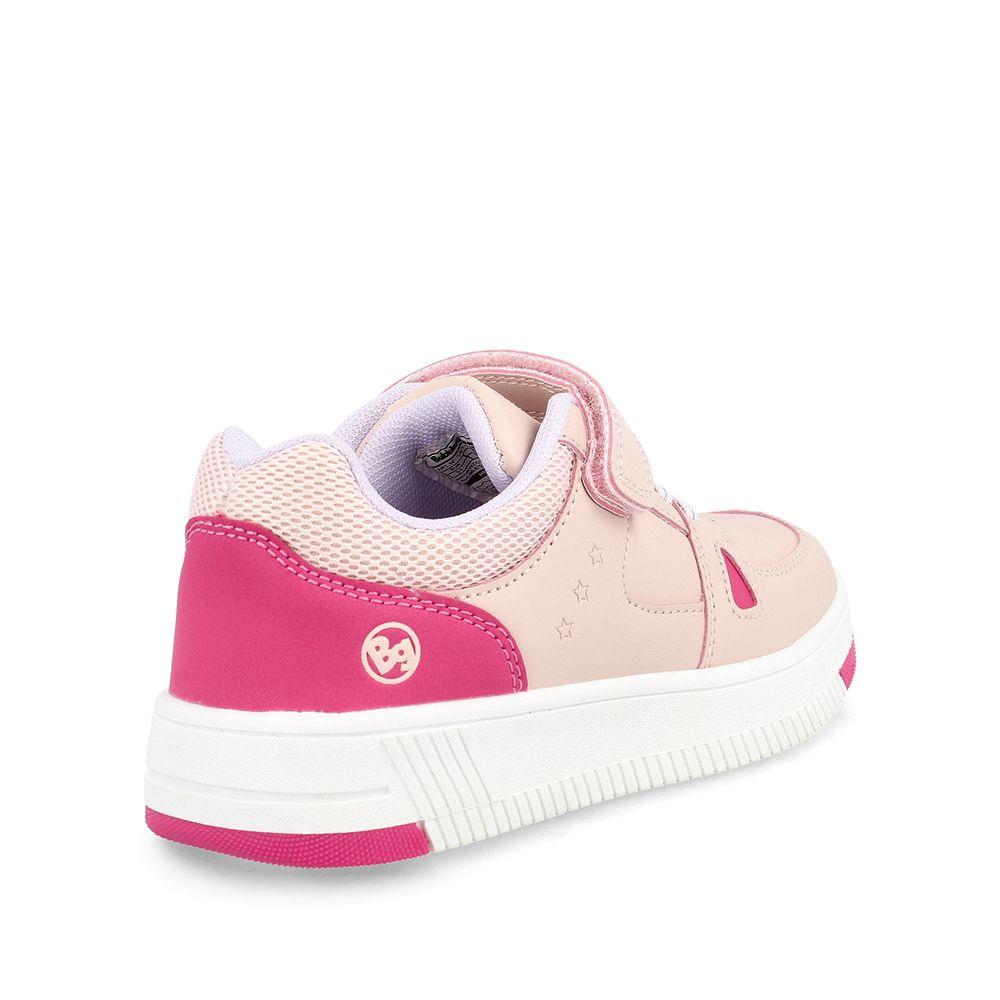 ZAPATILLA NIÑA BUBBLEGUMMERS ARNIE BEIGE FUCSIA 30-33-3