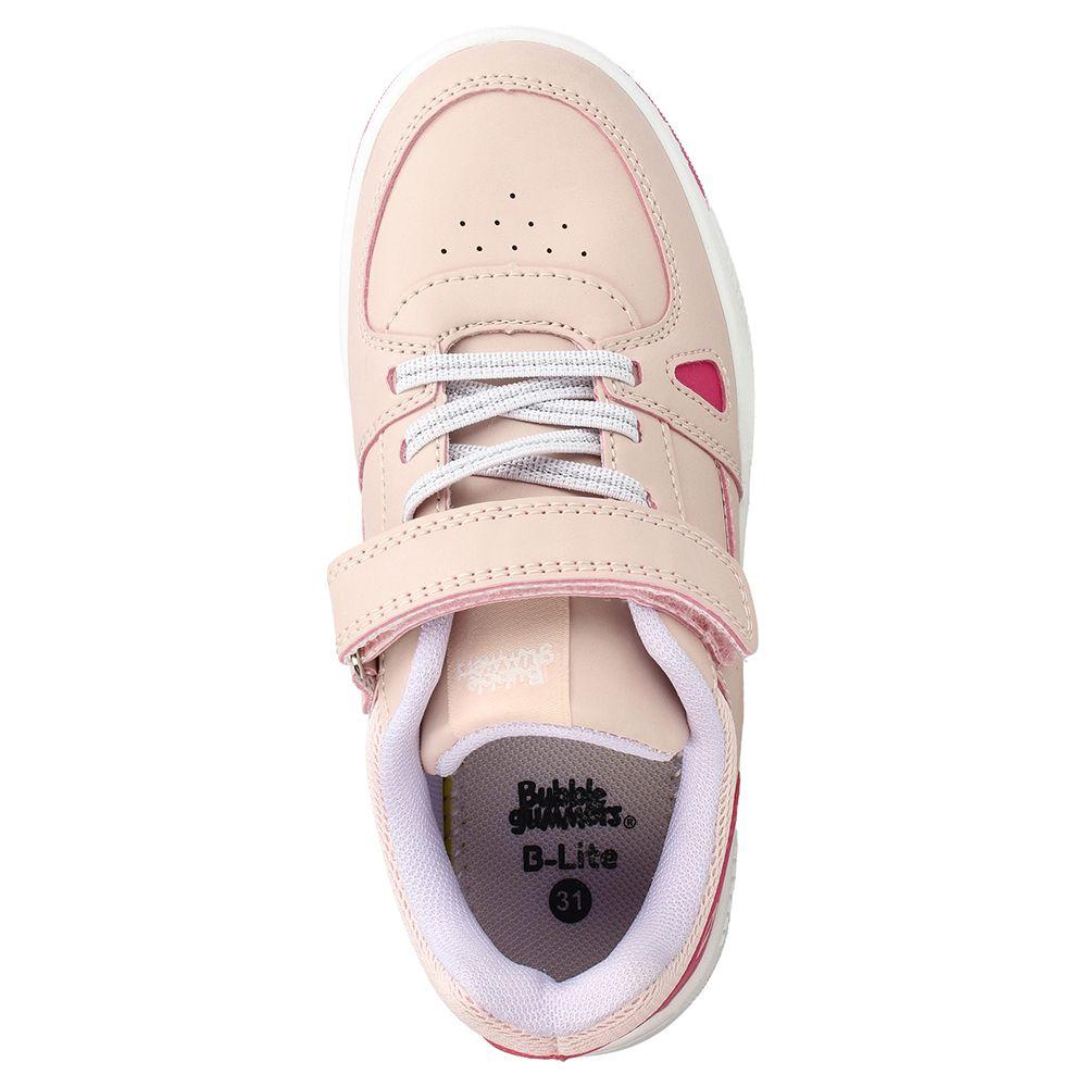 ZAPATILLA NIÑA BUBBLEGUMMERS ARNIE BEIGE FUCSIA 30-33-5