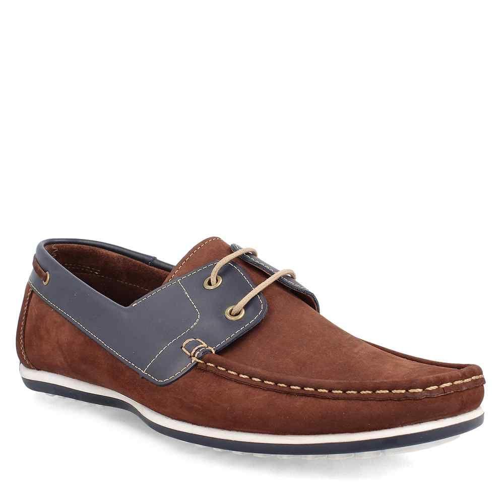 ZAPATO HOMBRE BATA OLE MARRON-0