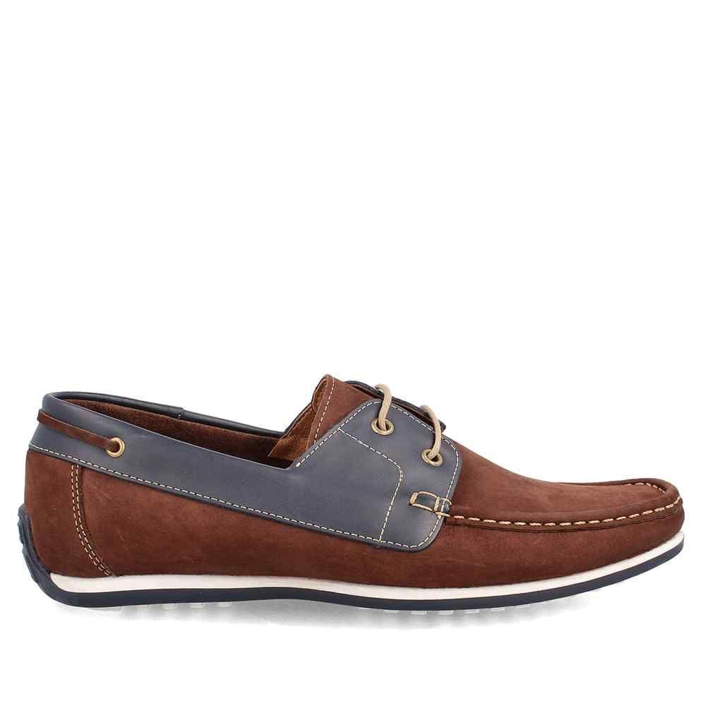 ZAPATO HOMBRE BATA OLE MARRON-4