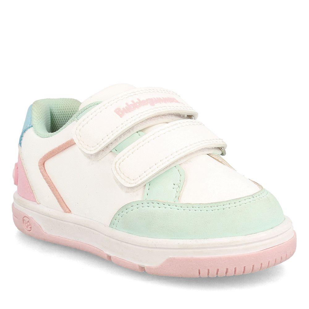 Zapatilla Niña Bubblegummers Ballou Blanco-Aqua-0