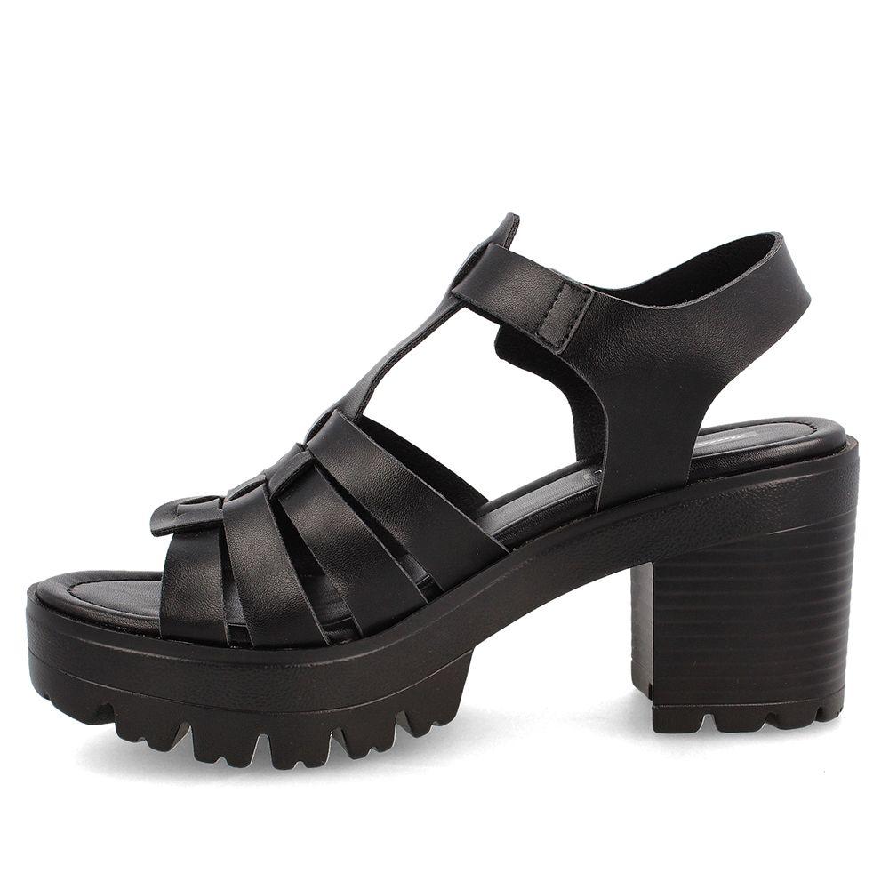 SANDALIA MUJER BATA RED LABEL DIANA NEGRO-1