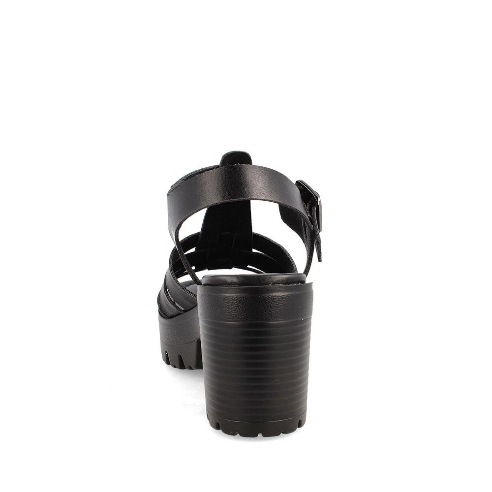 SANDALIA MUJER BATA RED LABEL DIANA NEGRO-2