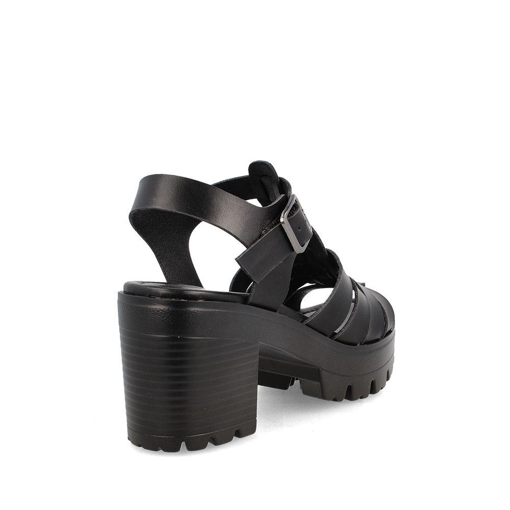 SANDALIA MUJER BATA RED LABEL DIANA NEGRO-3