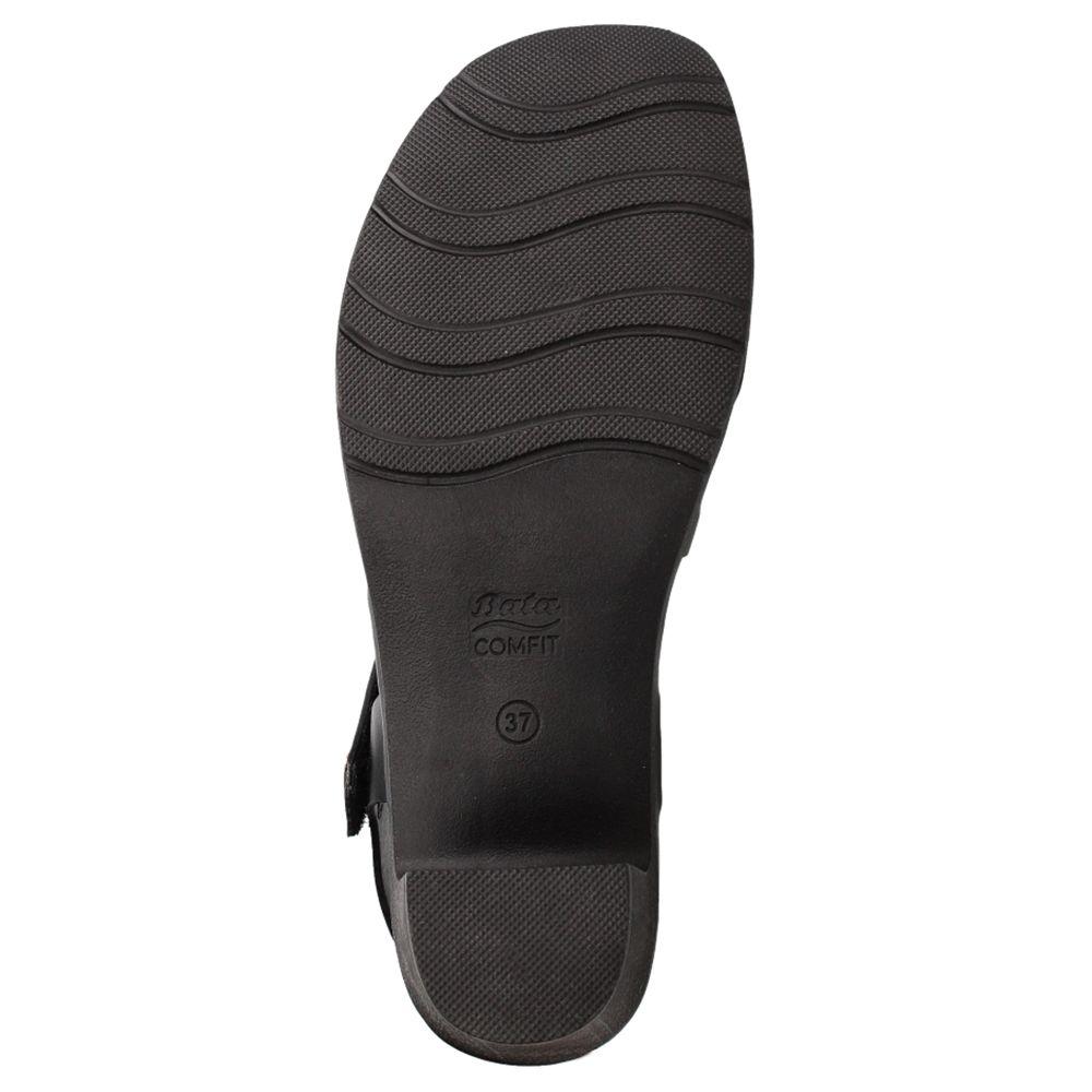 SANDALIA MUJER BATA COMFIT MIMOSA NEGRO-6